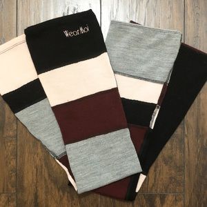Wear Moi Legwarmers Color Block Flare